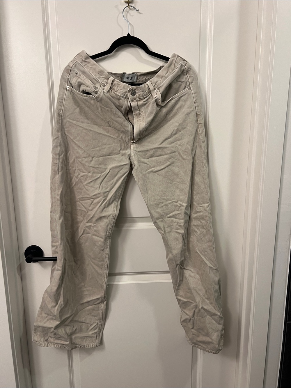 Algolde tan denim jeans LONG